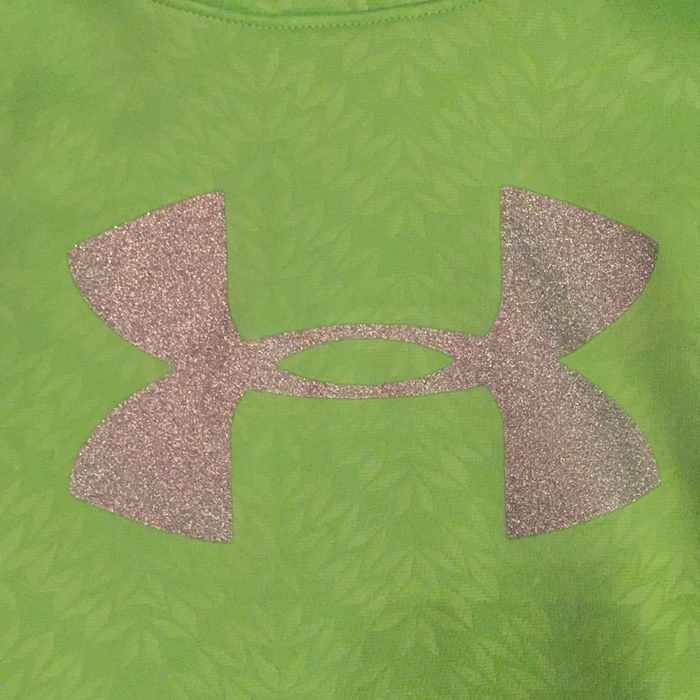 Under Armour Brigt Lime Green Sweatshirt - Picture 3 of 8